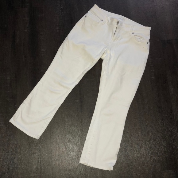 LOFT Denim - LOFT | White Crop Capri Jeans